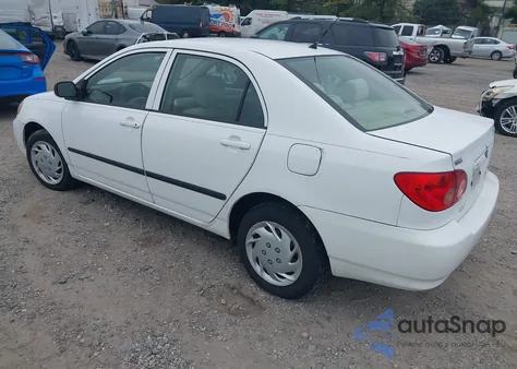 2006 Toyota Corolla Ce from USA, damaged, VIN 2T1BR32E96C687244